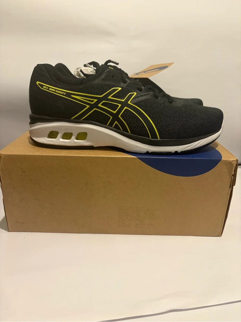 ASICS Men's GEL-Contend Running Shoes - Black/Yellow size8